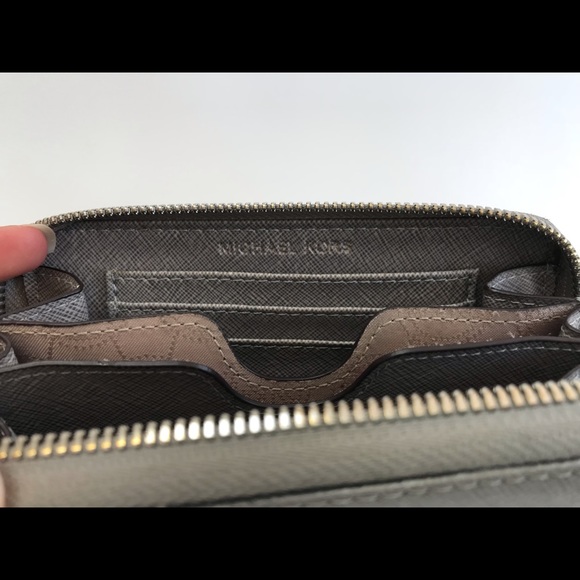Grey Michael Kors Wristlet - Picture 8 of 8